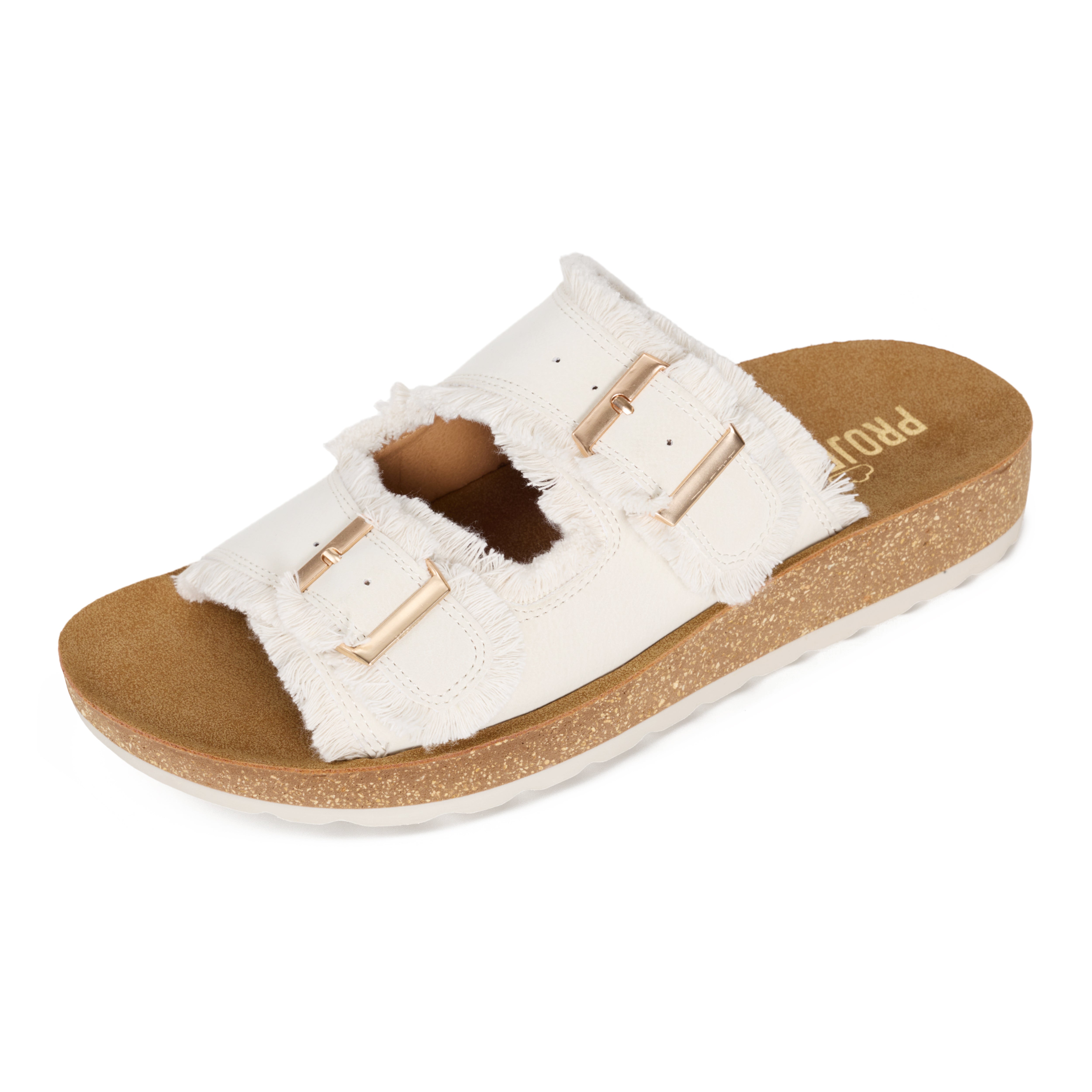 Project Cloud Women's | Womens Buckle Sandals | Plush and Soft Insole | Lightweight | Non-Slip - Light - Project Cloud - Sandals -Shop Project Cloud premium footwear Now!