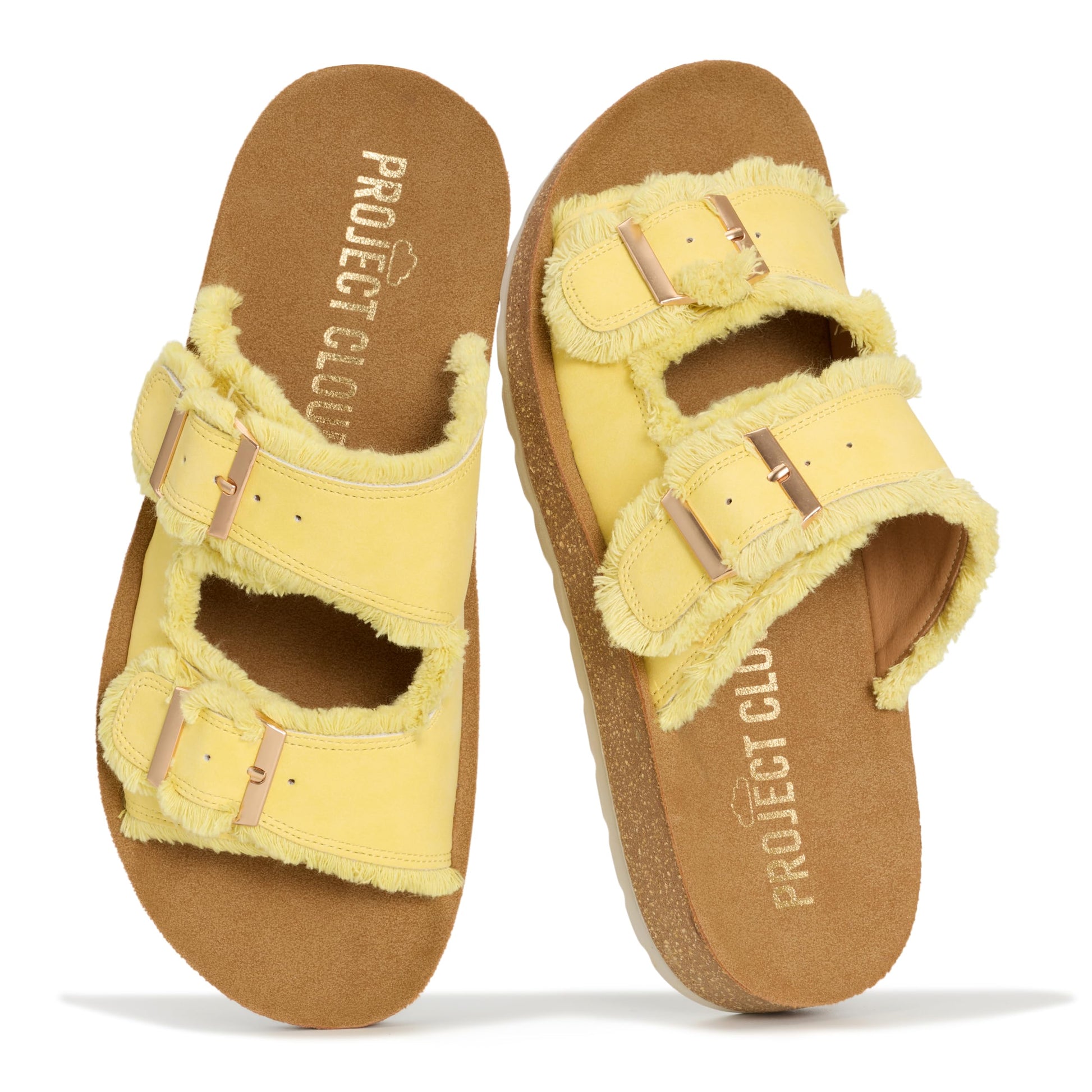 Project Cloud Women's | Womens Buckle Sandals | Plush and Soft Insole | Lightweight | Non-Slip - Light - Project Cloud - Sandals -Shop Project Cloud premium footwear Now!