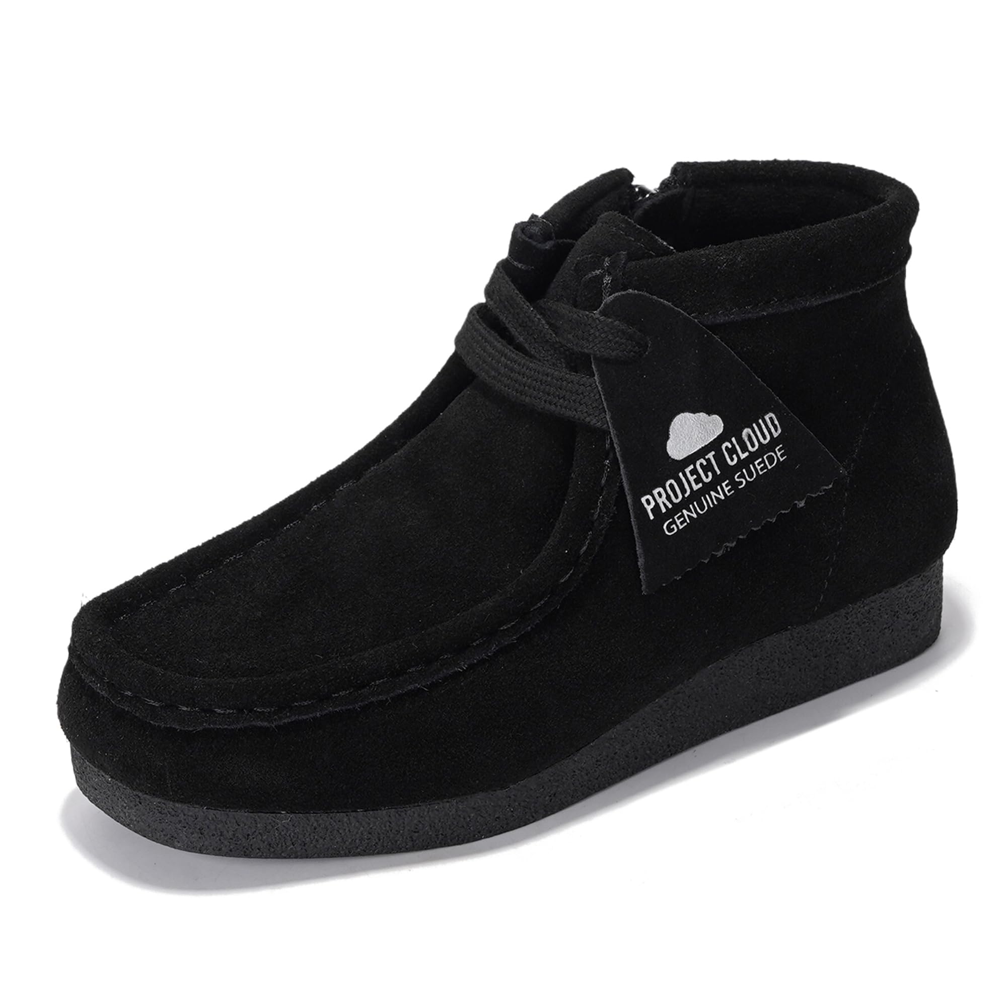 Project Cloud | "Lil WallyBoot" Genuine Leather Ankle Boots for Kids | Lightweight | Water Resistant | Non-Slip
