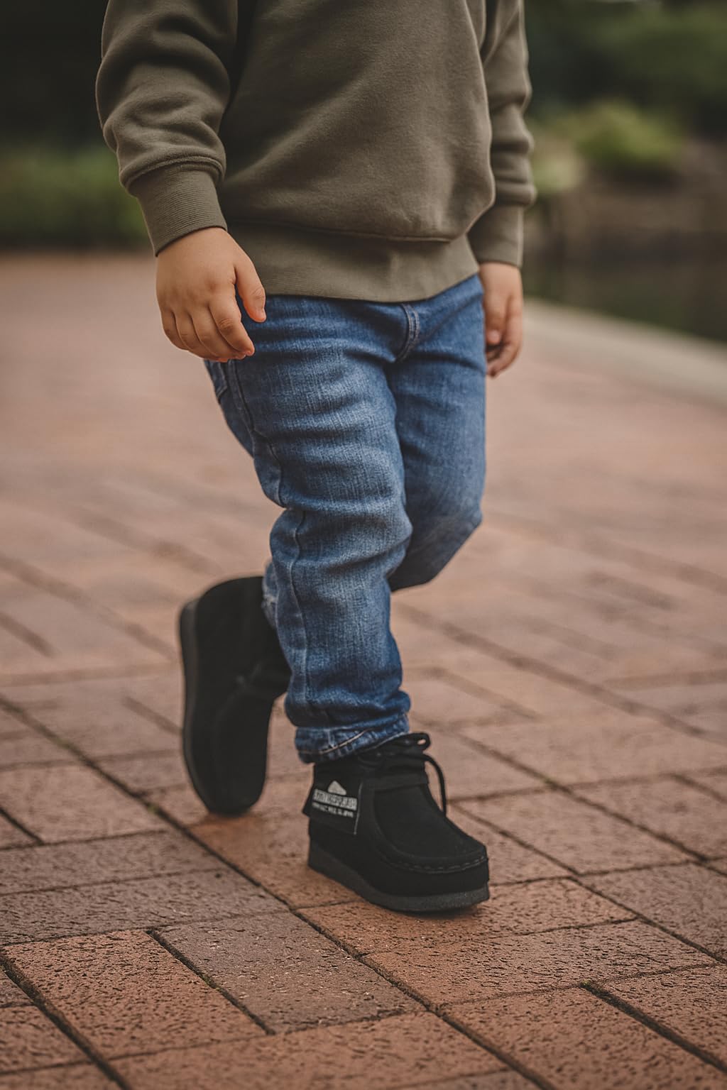Project Cloud | "Lil WallyBoot" Genuine Leather Ankle Boots for Kids | Lightweight | Water Resistant | Non-Slip