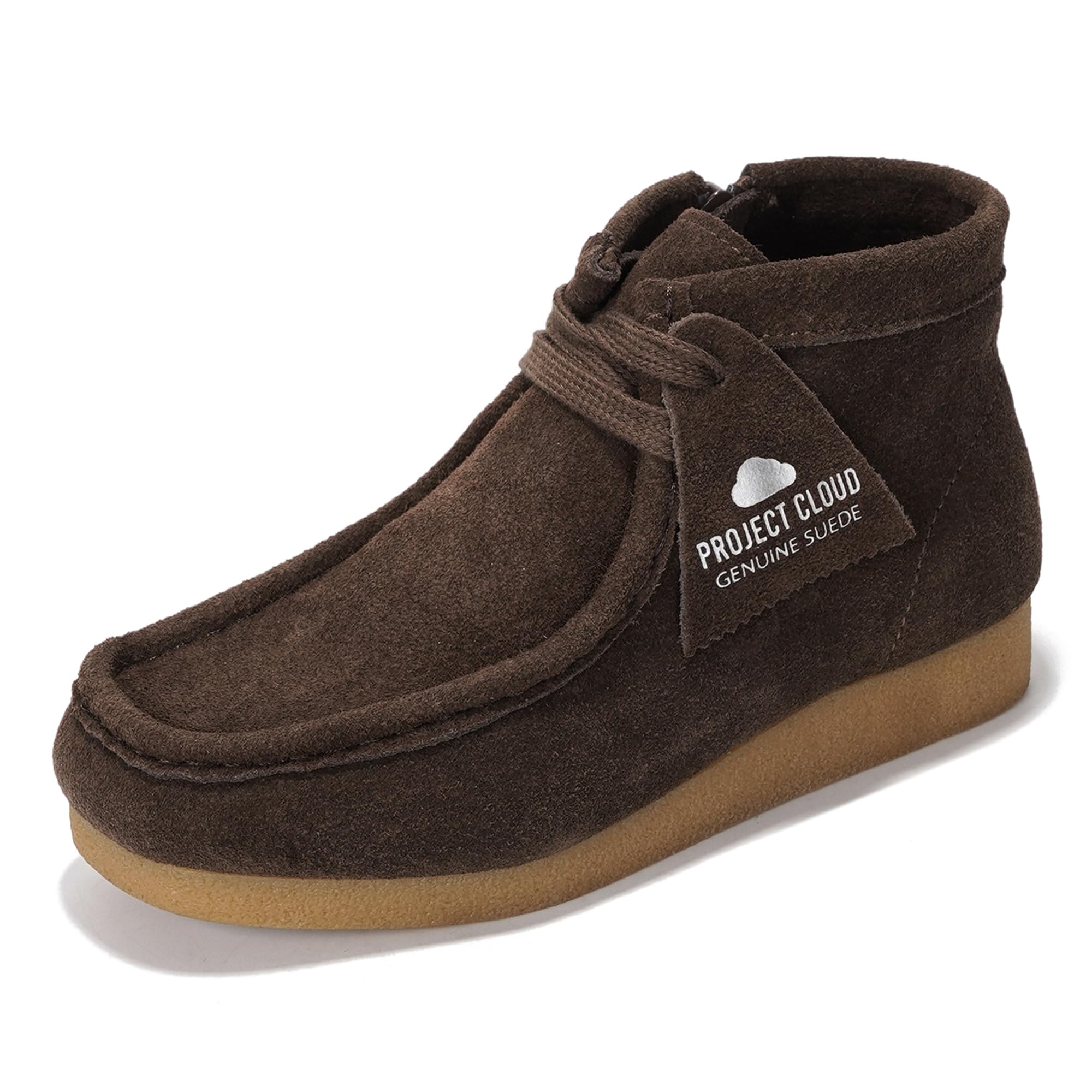 Project Cloud | "Lil WallyBoot" Genuine Leather Ankle Boots for Kids | Lightweight | Water Resistant | Non-Slip