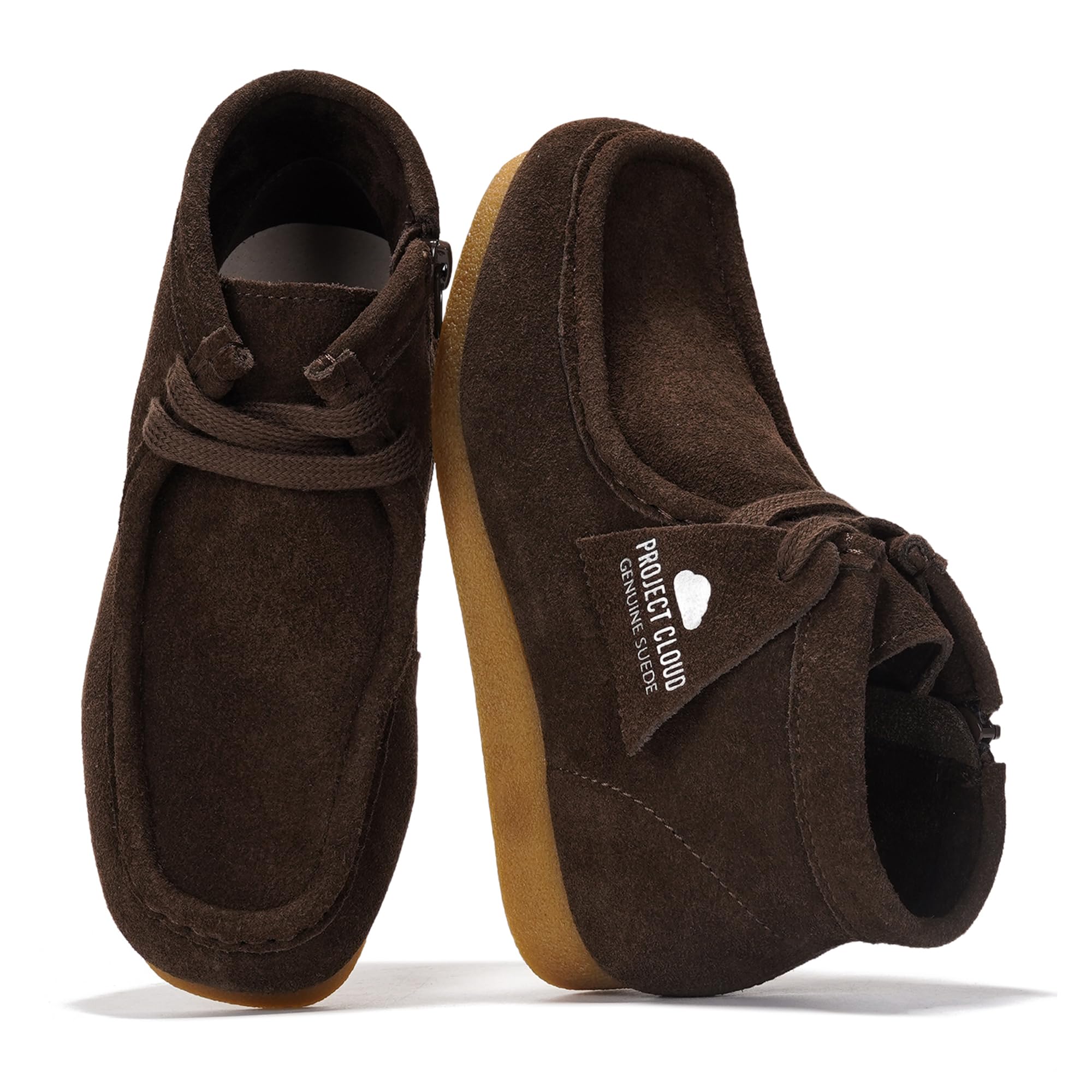 Project Cloud | "Lil WallyBoot" Genuine Leather Ankle Boots for Kids | Lightweight | Water Resistant | Non-Slip