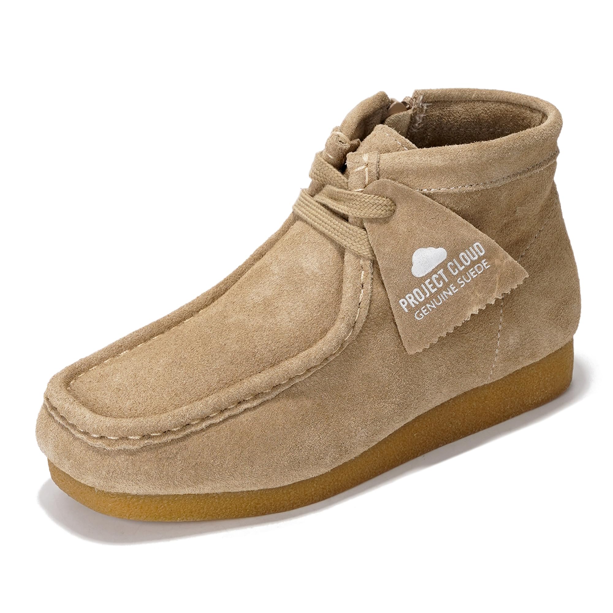 Project Cloud | "Lil WallyBoot" Genuine Leather Ankle Boots for Kids | Lightweight | Water Resistant | Non-Slip