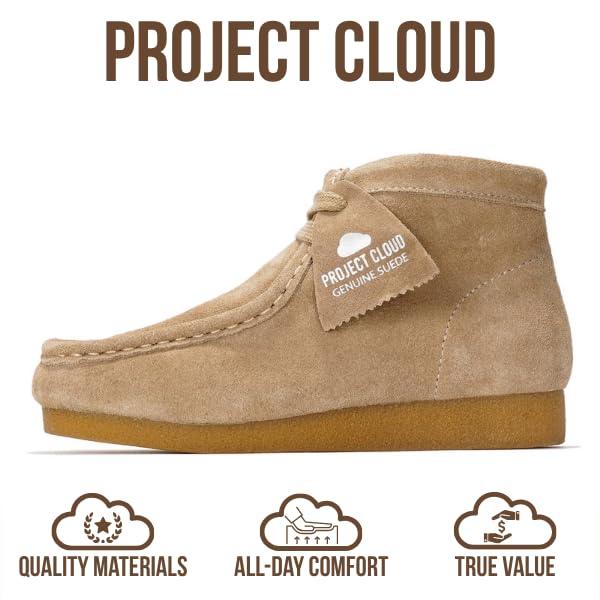 Project Cloud | "Lil WallyBoot" Genuine Leather Ankle Boots for Kids | Lightweight | Water Resistant | Non-Slip
