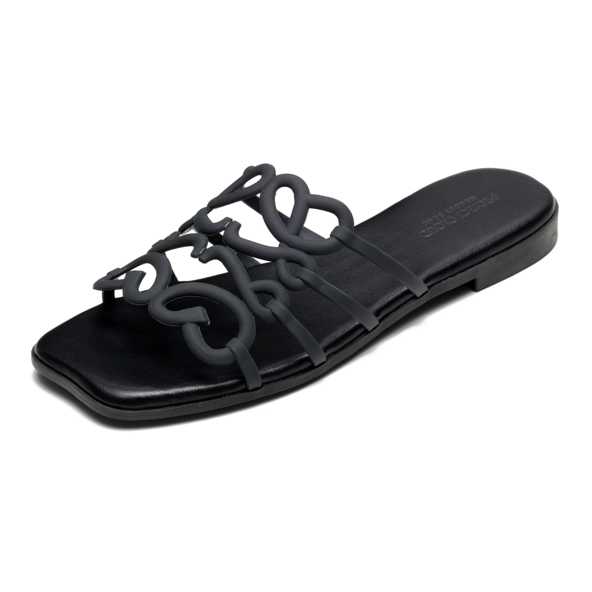 Project Cloud Women's | 100% Eco Leather Womens Sandals | Memory Foam | Lightweight | Non-Slip - Lisa - Project Cloud - Sandals -Shop Project Cloud premium footwear Now!