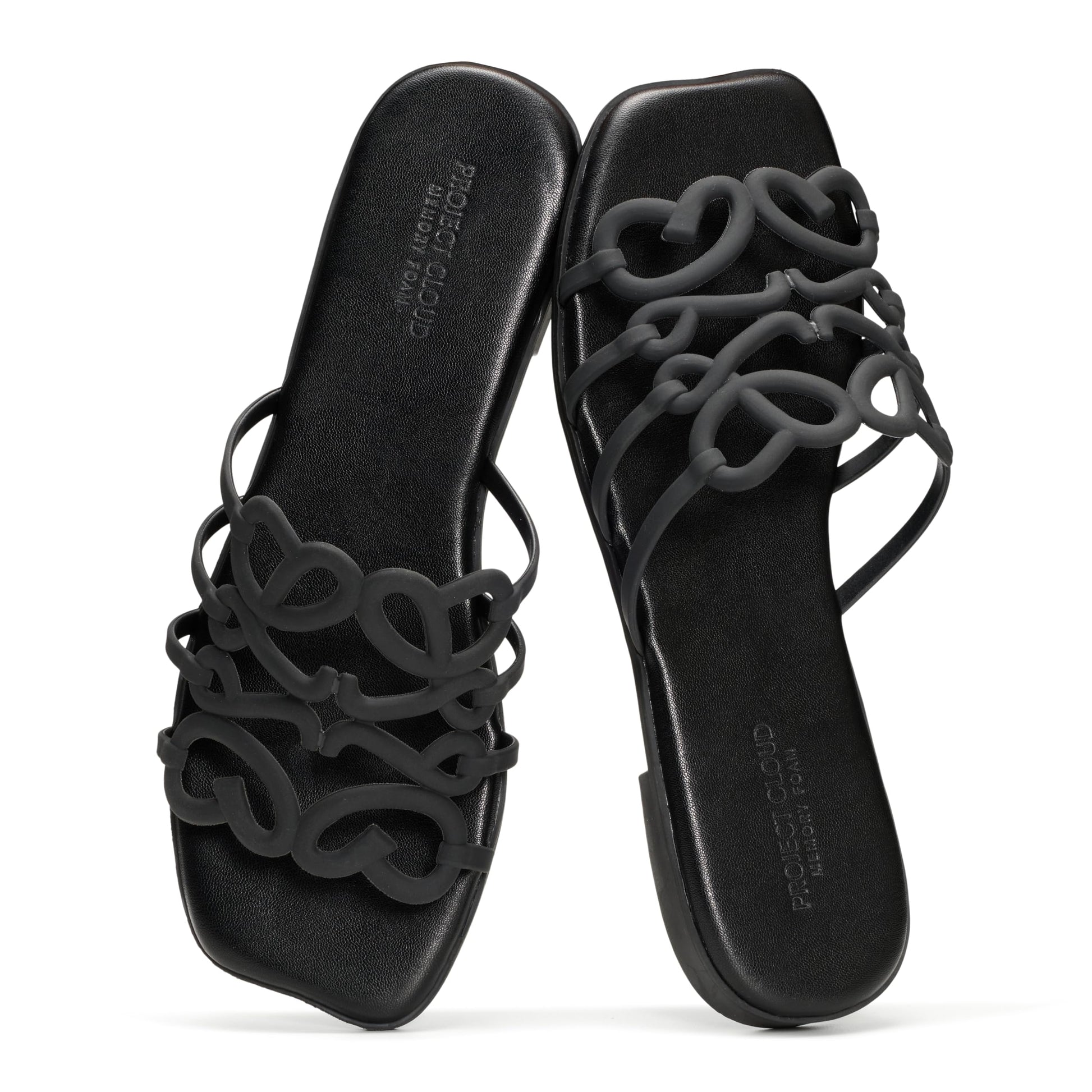 Project Cloud Women's | 100% Eco Leather Womens Sandals | Memory Foam | Lightweight | Non-Slip - Lisa - Project Cloud - Sandals -Shop Project Cloud premium footwear Now!