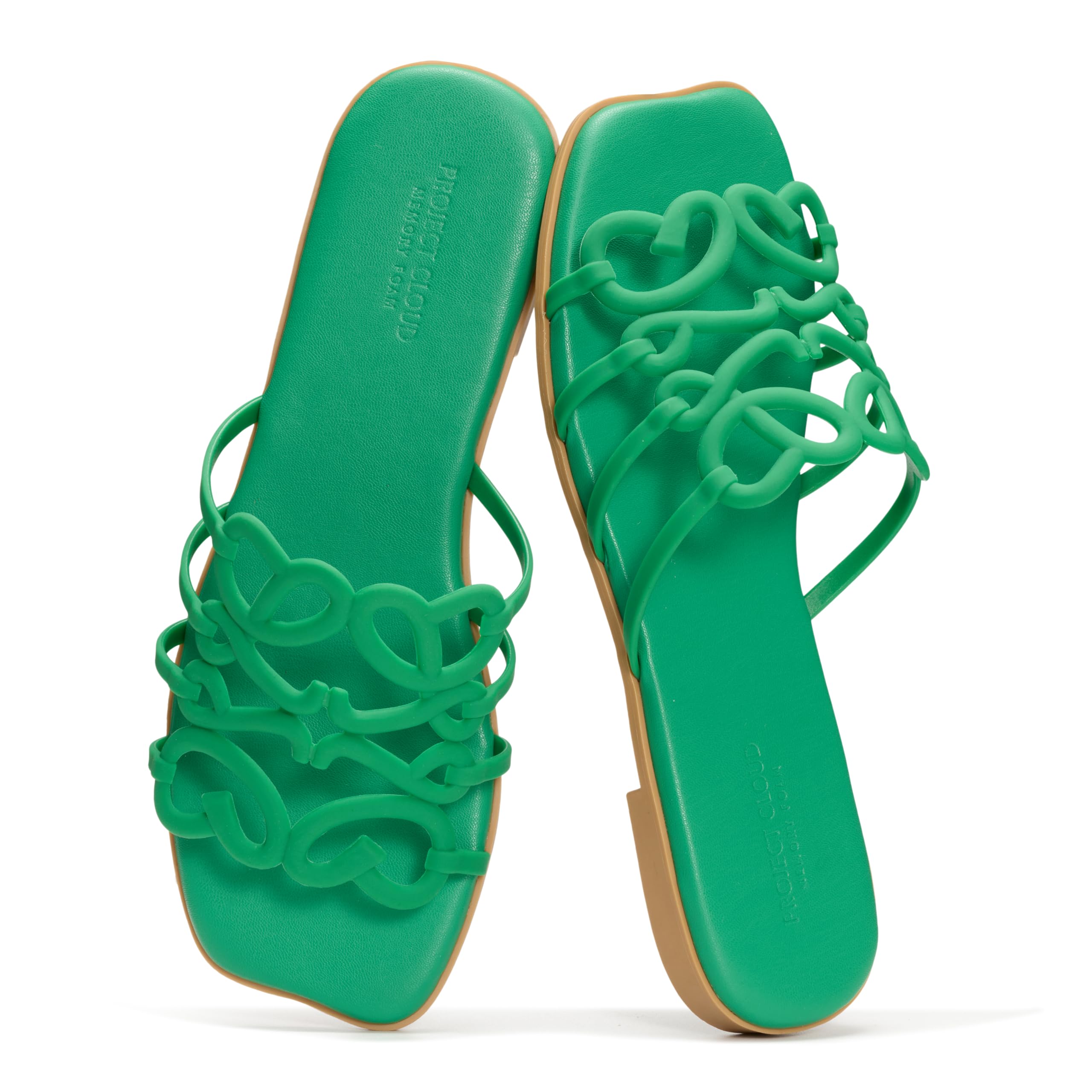 Project Cloud Women's | 100% Eco Leather Womens Sandals | Memory Foam | Lightweight | Non-Slip - Lisa - Project Cloud - Sandals -Shop Project Cloud premium footwear Now!