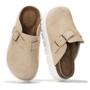 Project Cloud Kids | 100% Genuine Leather Clogs | Memory Foam | Lightweight | Non-Slip - Little BentonChunky