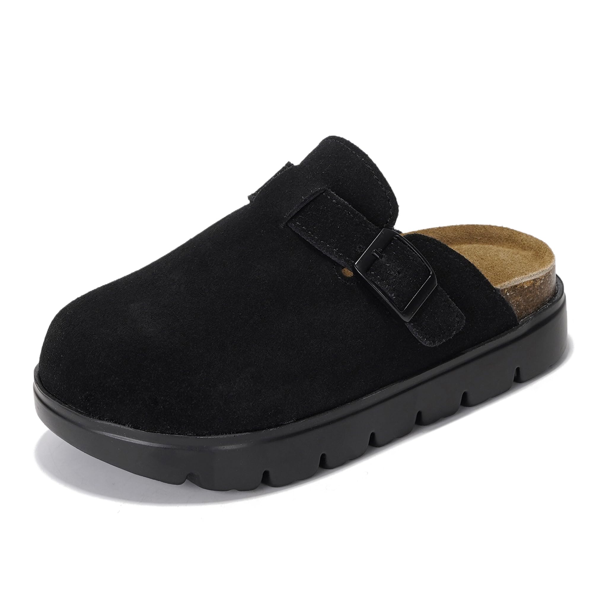 Project Cloud Kids | 100% Genuine Leather Clogs | Memory Foam | Lightweight | Non-Slip - Little BentonChunky