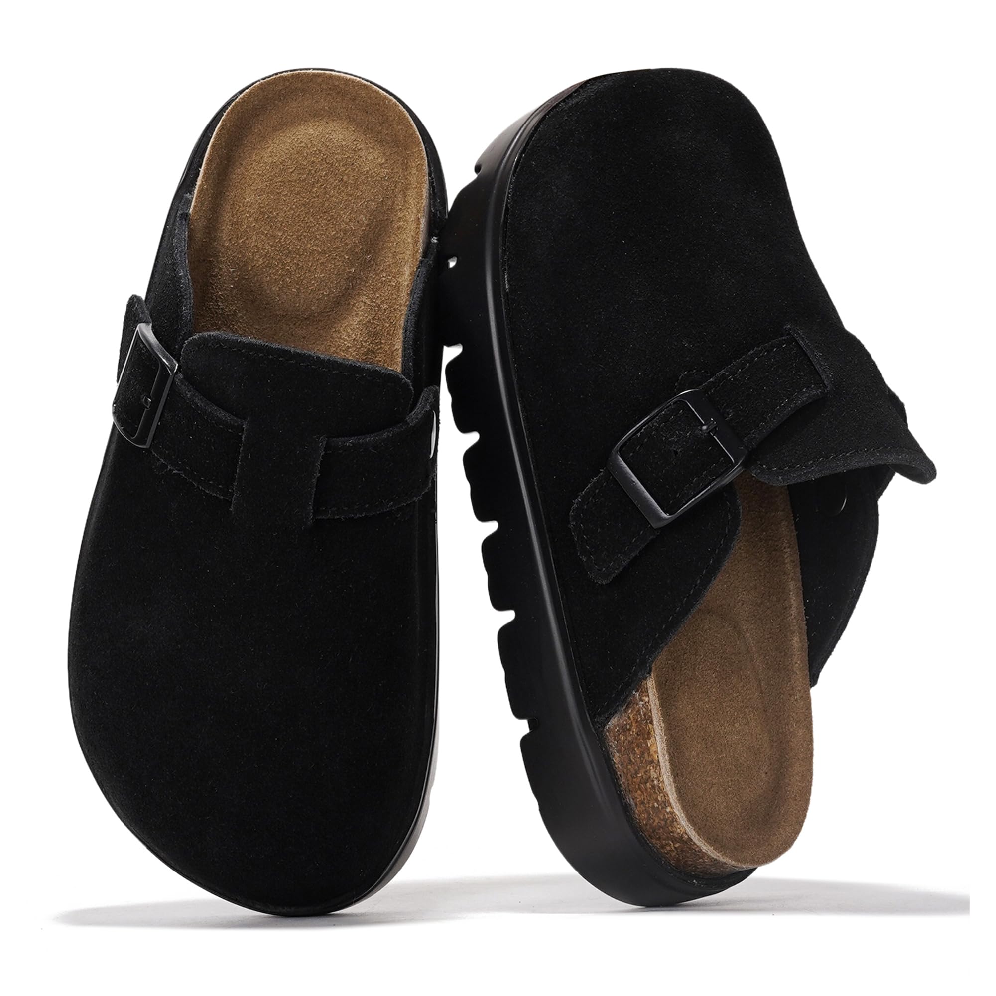 Project Cloud Kids | 100% Genuine Leather Clogs | Memory Foam | Lightweight | Non-Slip - Little BentonChunky