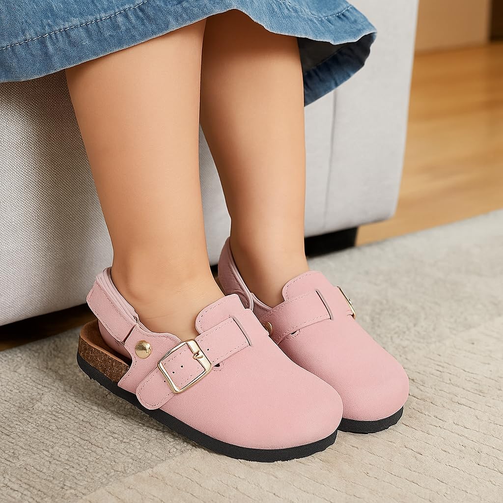 Project Cloud Kids | Genuine Leather Clogs | ProjectPlush | Lightweight | Non-Slip - Little Benton Strap