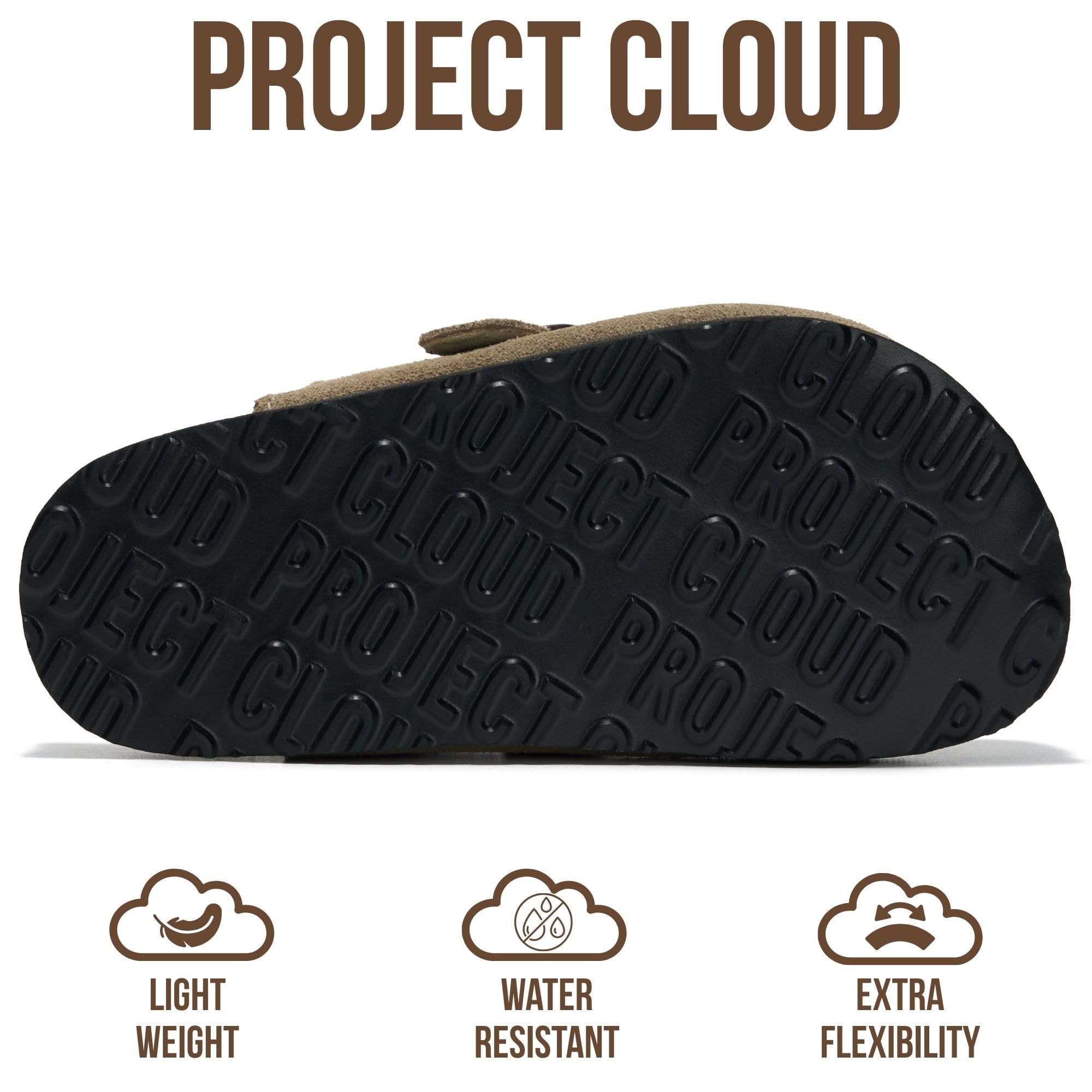Project Cloud Kids | Genuine Leather Clogs | ProjectPlush | Lightweight | Non-Slip - Little Benton Strap