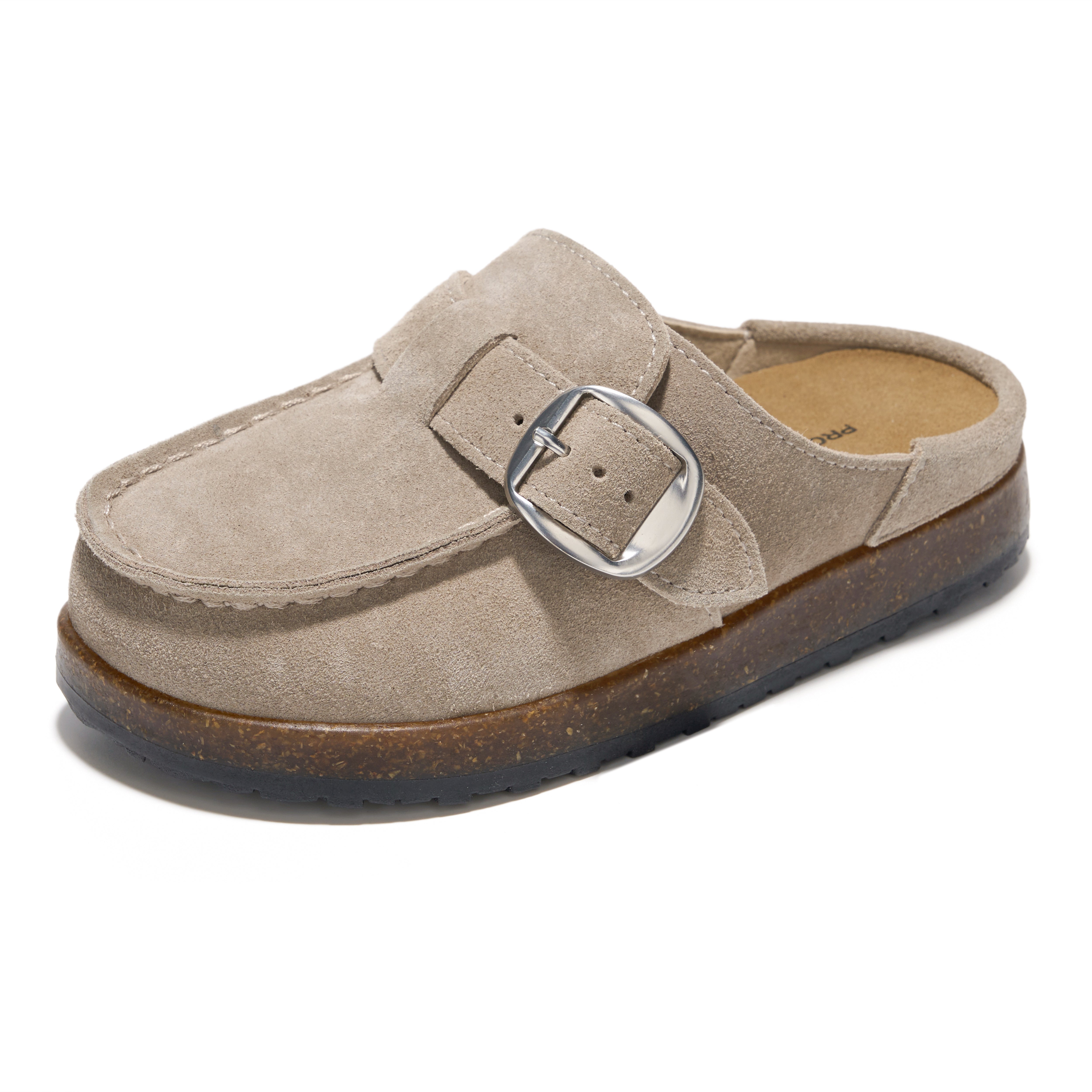 Project Cloud Kids | 100% Genuine Leather Girls Clogs | Soft & Plush Insole | Lightweight | Non-Slip - Little Carline