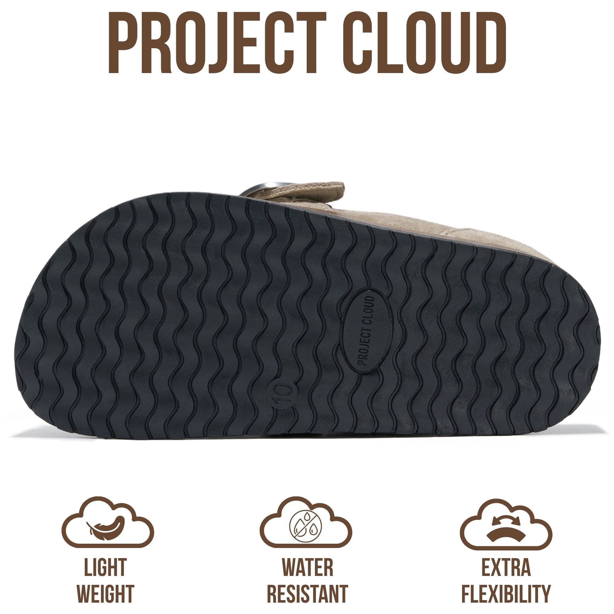 Project Cloud Kids | 100% Genuine Leather Girls Clogs | Soft & Plush Insole | Lightweight | Non-Slip - Little Carline