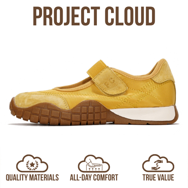 Project Cloud | "Little Donna" Comfortable Kids Sneakers | Memory Foam | Lightweight | Non-Slip