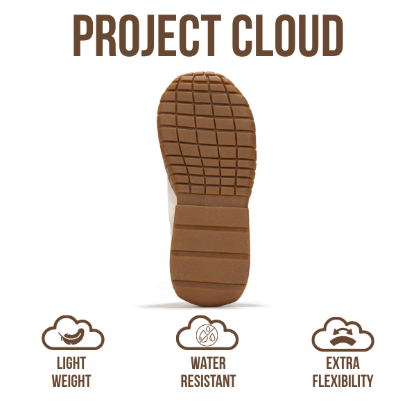 Project Cloud | "Little Donna" Comfortable Kids Sneakers | Memory Foam | Lightweight | Non-Slip