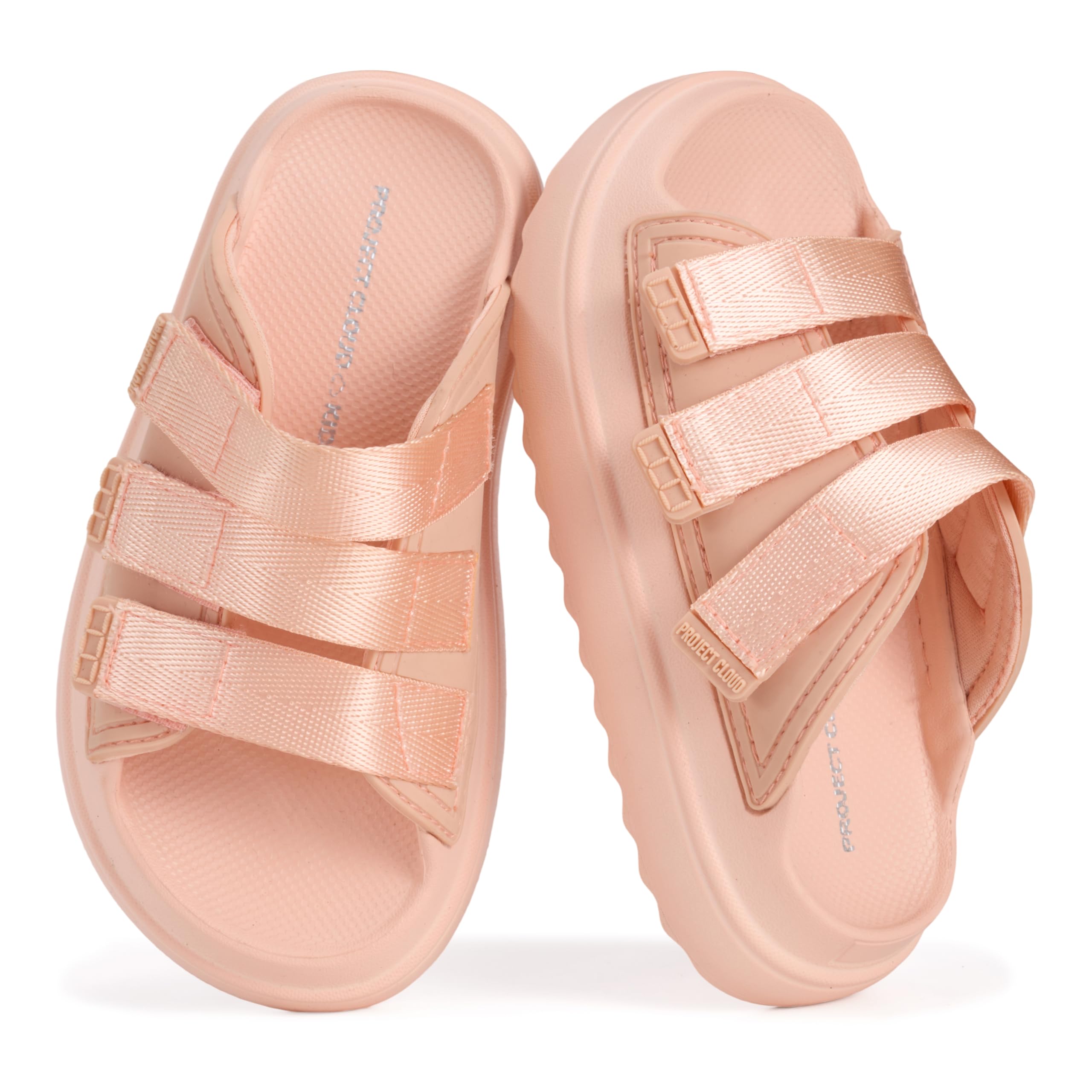 Project Cloud Kids Sandals | Girls Slides for All-Day Comfort | Plush & Soft Insole | Lightweight | Non-Slip - Little Flowy - Project Cloud - Sandals -Shop Project Cloud premium footwear Now!