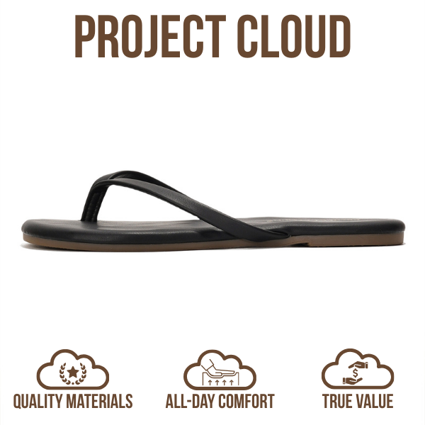 Project Cloud Kids | Vegan Leather Sandals | Memory Foam| Lightweight | Non-Slip -Little Foundations