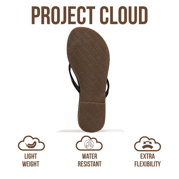 Project Cloud Kids | Vegan Leather Sandals | Memory Foam| Lightweight | Non-Slip -Little Foundations