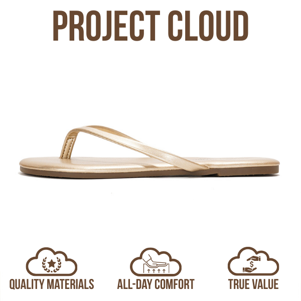 Project Cloud Kids | Vegan Leather Sandals | Memory Foam| Lightweight | Non-Slip -Little Foundations