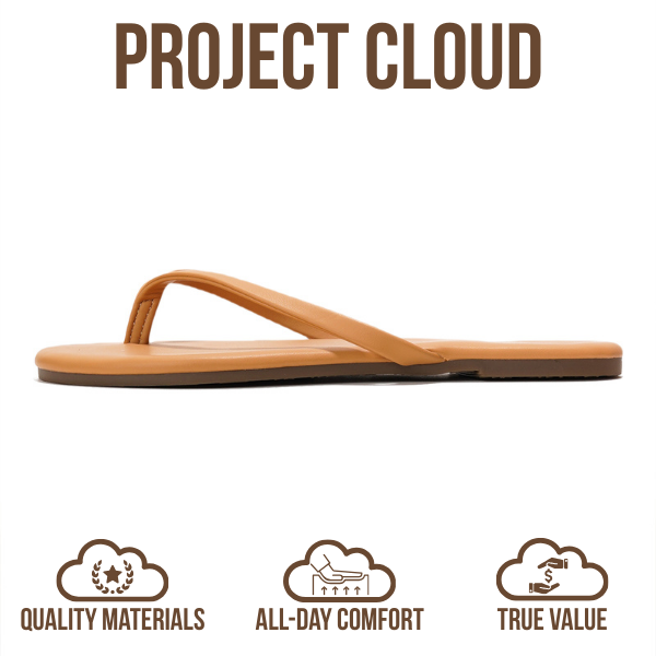 Project Cloud Kids | Vegan Leather Sandals | Memory Foam| Lightweight | Non-Slip -Little Foundations