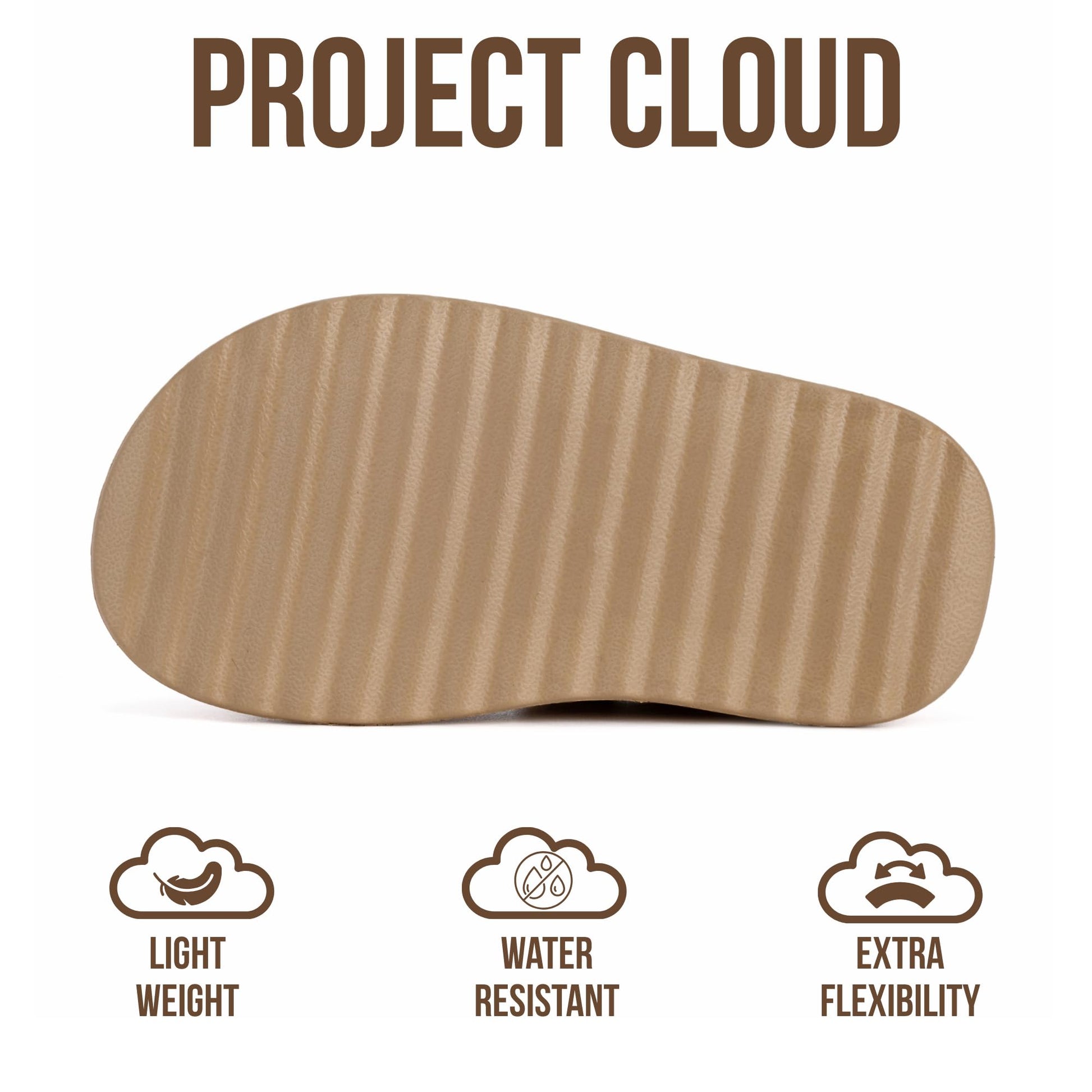 Project Cloud Kids Sandals | Adjustable Straps Kids Sandals | Plush & Soft Insole | Lightweight | Non-Slip - Little Goldie - Project Cloud - Sandals -Shop Project Cloud premium footwear Now!