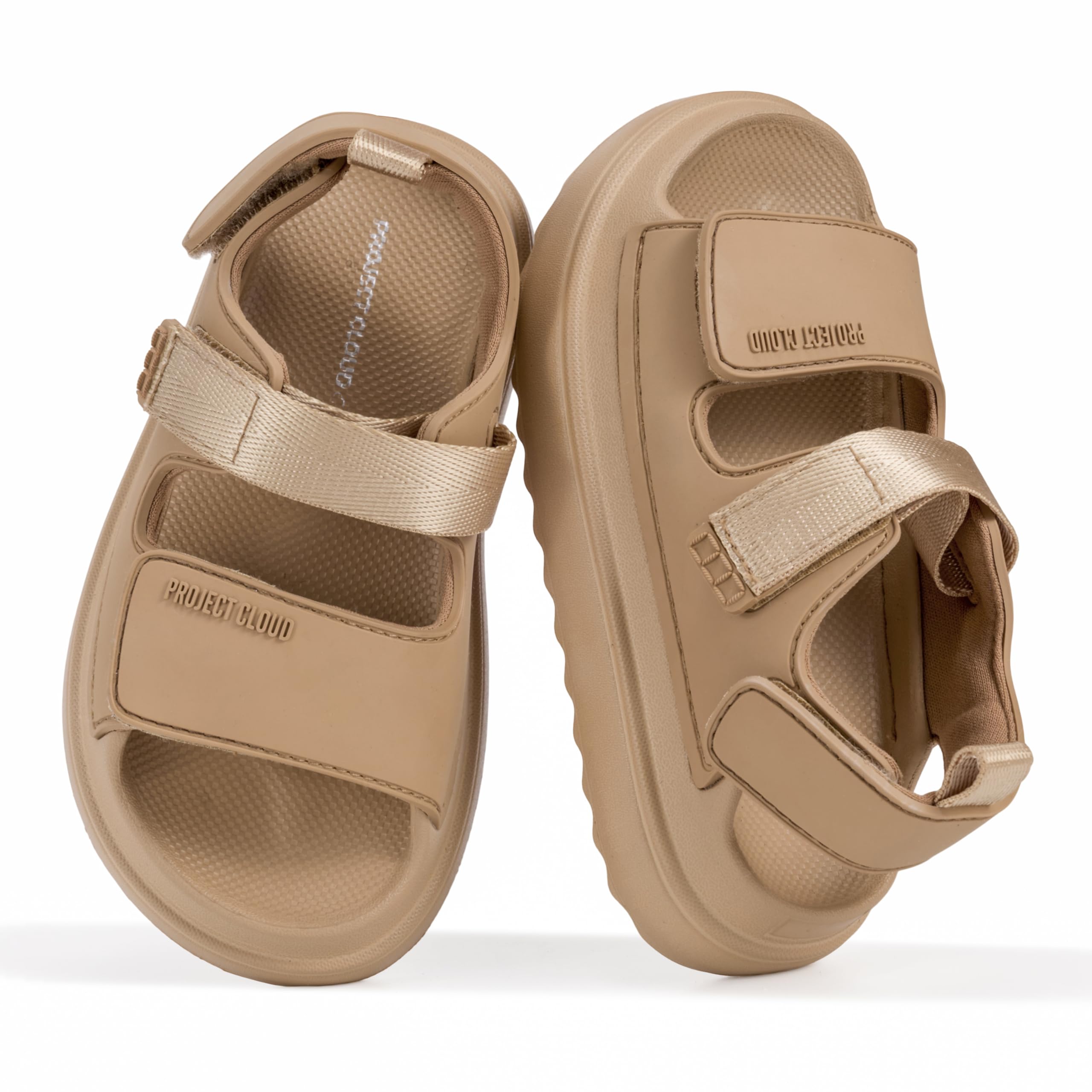 Project Cloud Kids Sandals | Adjustable Straps Kids Sandals | Plush & Soft Insole | Lightweight | Non-Slip - Little Goldie - Project Cloud - Sandals -Shop Project Cloud premium footwear Now!