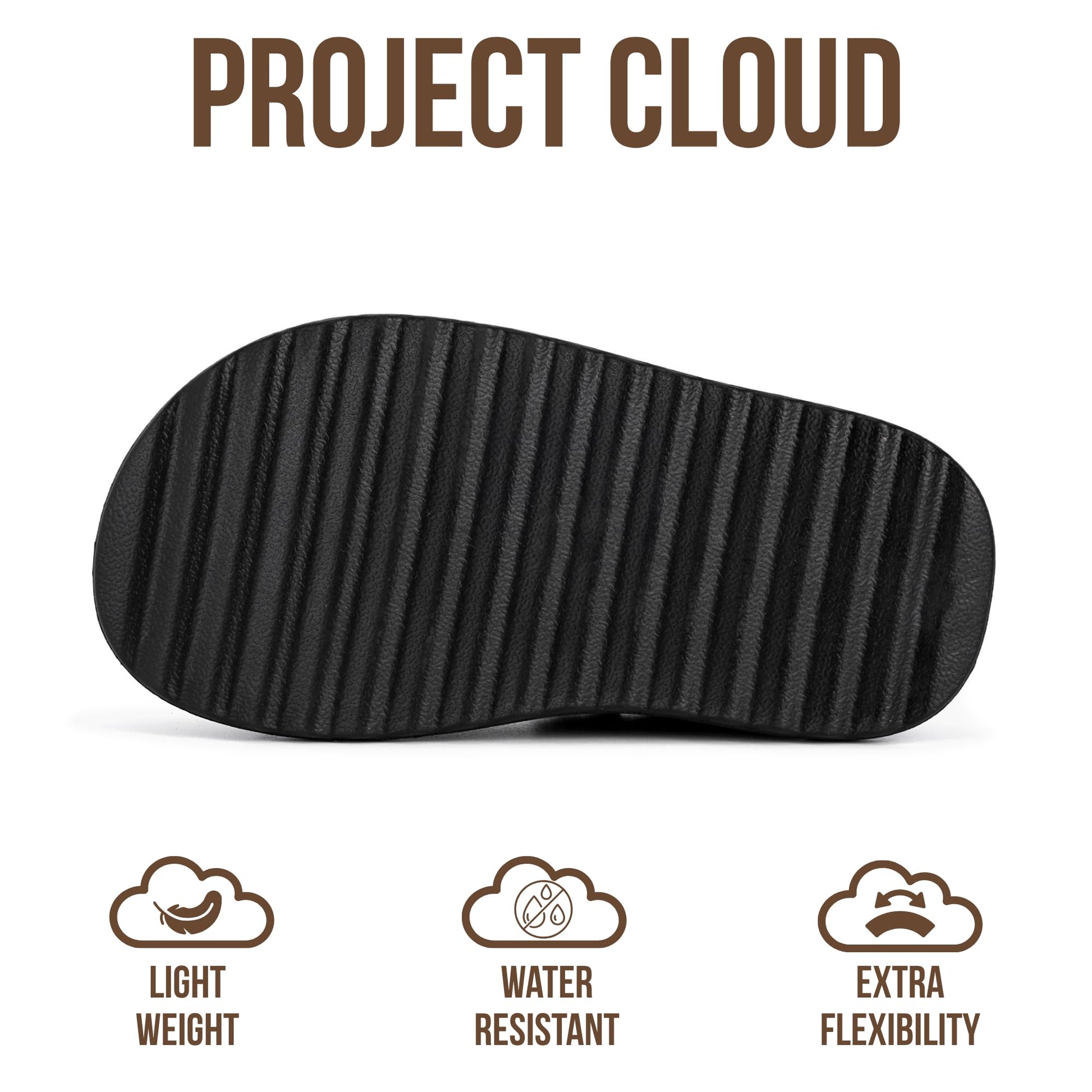 Project Cloud Kids Sandals | Adjustable Straps Kids Sandals | Plush & Soft Insole | Lightweight | Non-Slip - Little Goldie - Project Cloud - Sandals -Shop Project Cloud premium footwear Now!