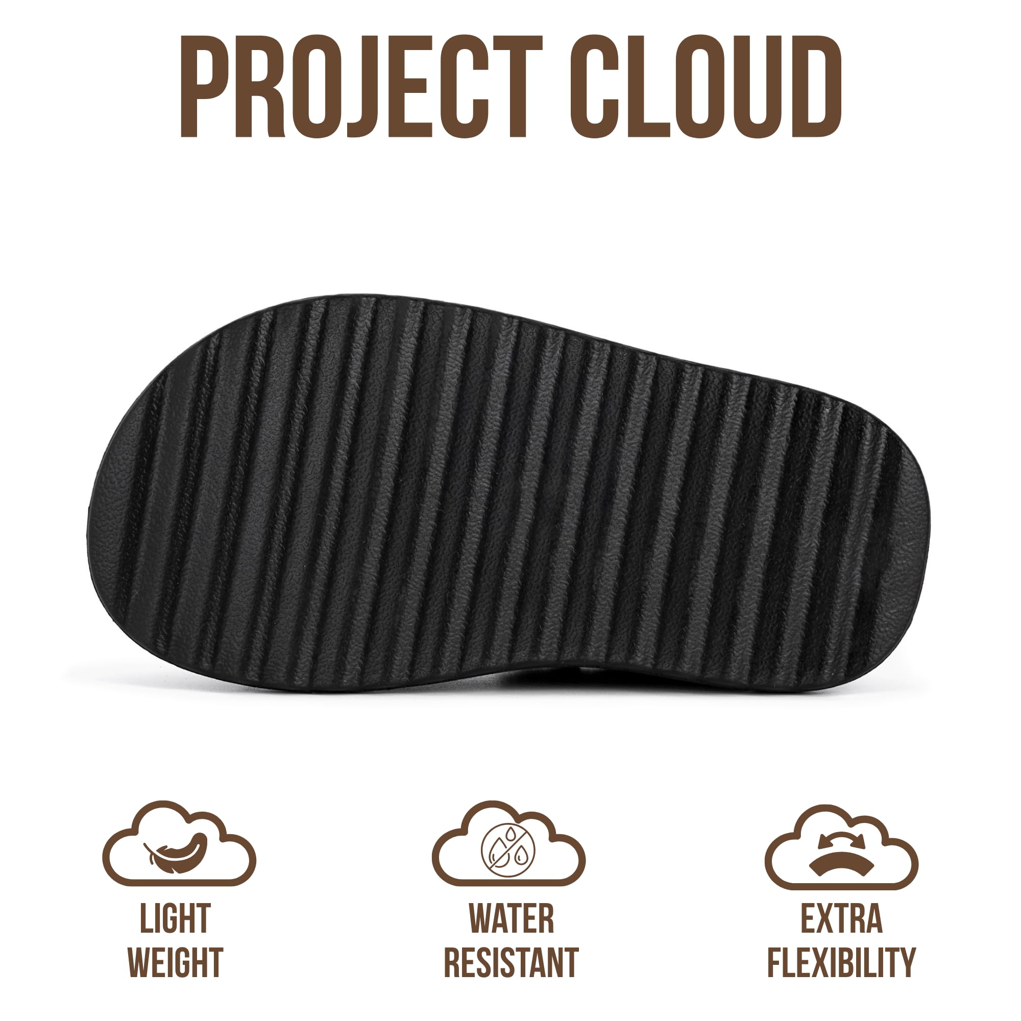 Project Cloud Kids Sandals | Adjustable Straps Kids Sandals | Plush & Soft Insole | Lightweight | Non-Slip - Little Goldie - Project Cloud - Sandals -Shop Project Cloud premium footwear Now!