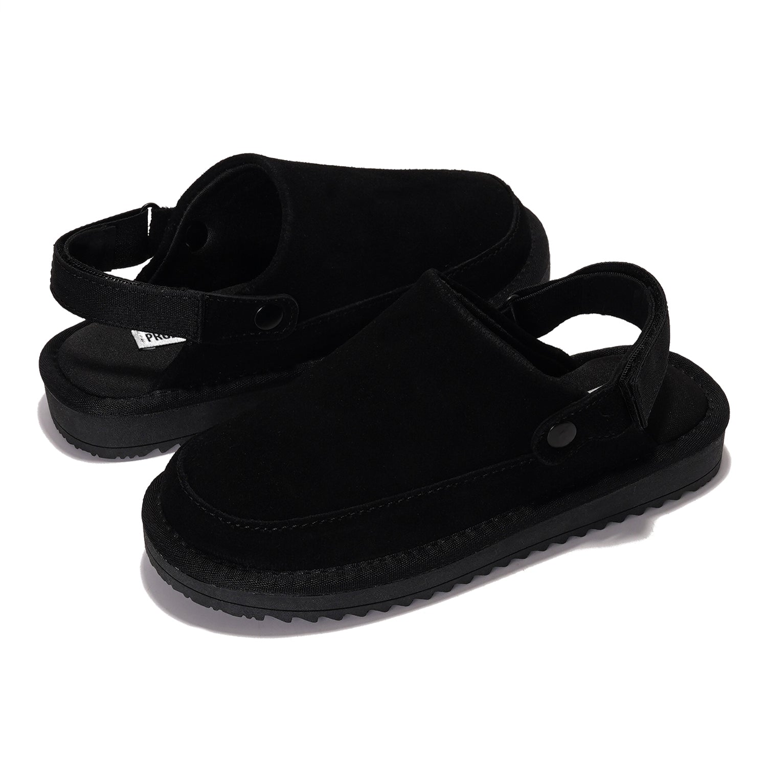 Project Cloud | "Little Goldstar" Kids Clogs with Back strap | Genuine Suede | Lightweight | Non-Slip