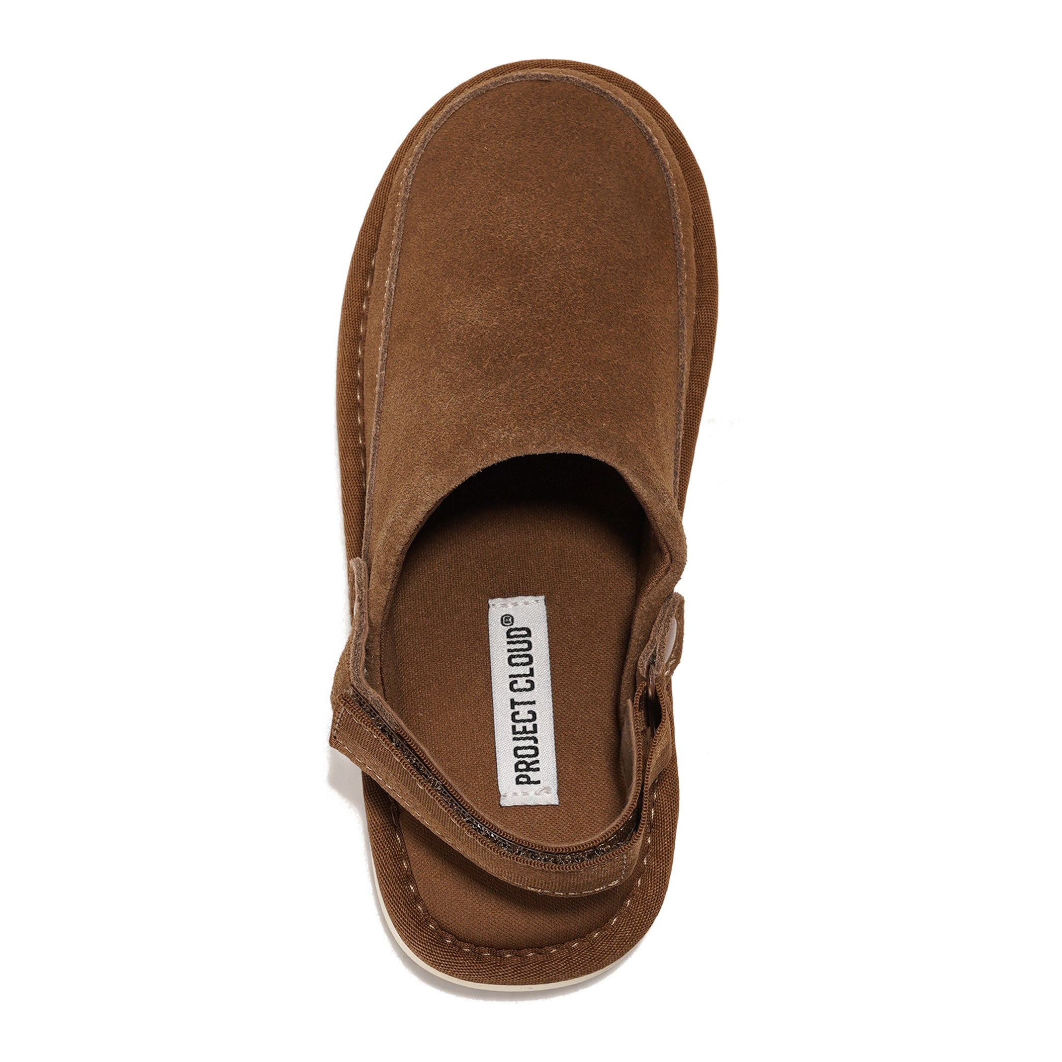 Project Cloud | "Little Goldstar" Kids Clogs with Back strap | Genuine Suede | Lightweight | Non-Slip