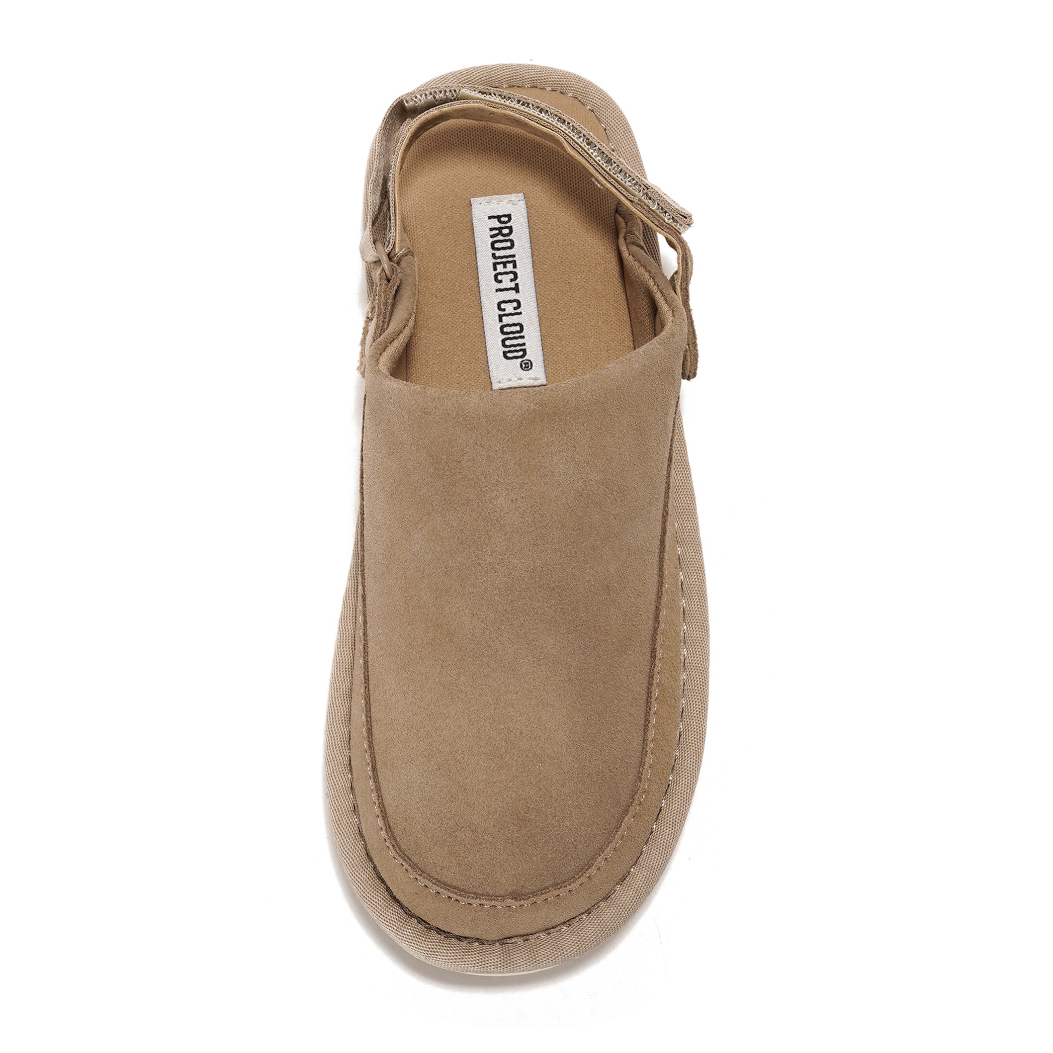Project Cloud | "Little Goldstar" Kids Clogs with Back strap | Genuine Suede | Lightweight | Non-Slip