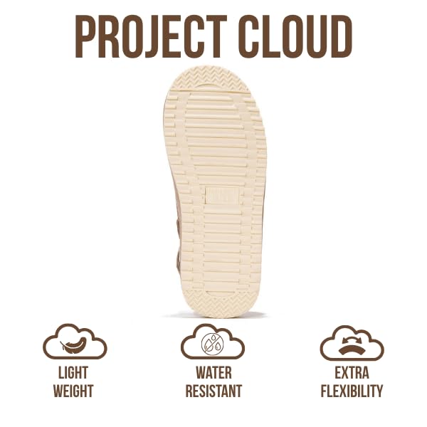 Project Cloud Kids | Genuine Suede Clogs with Back strap | Lightweight | Non-Slip - Little Goldstar