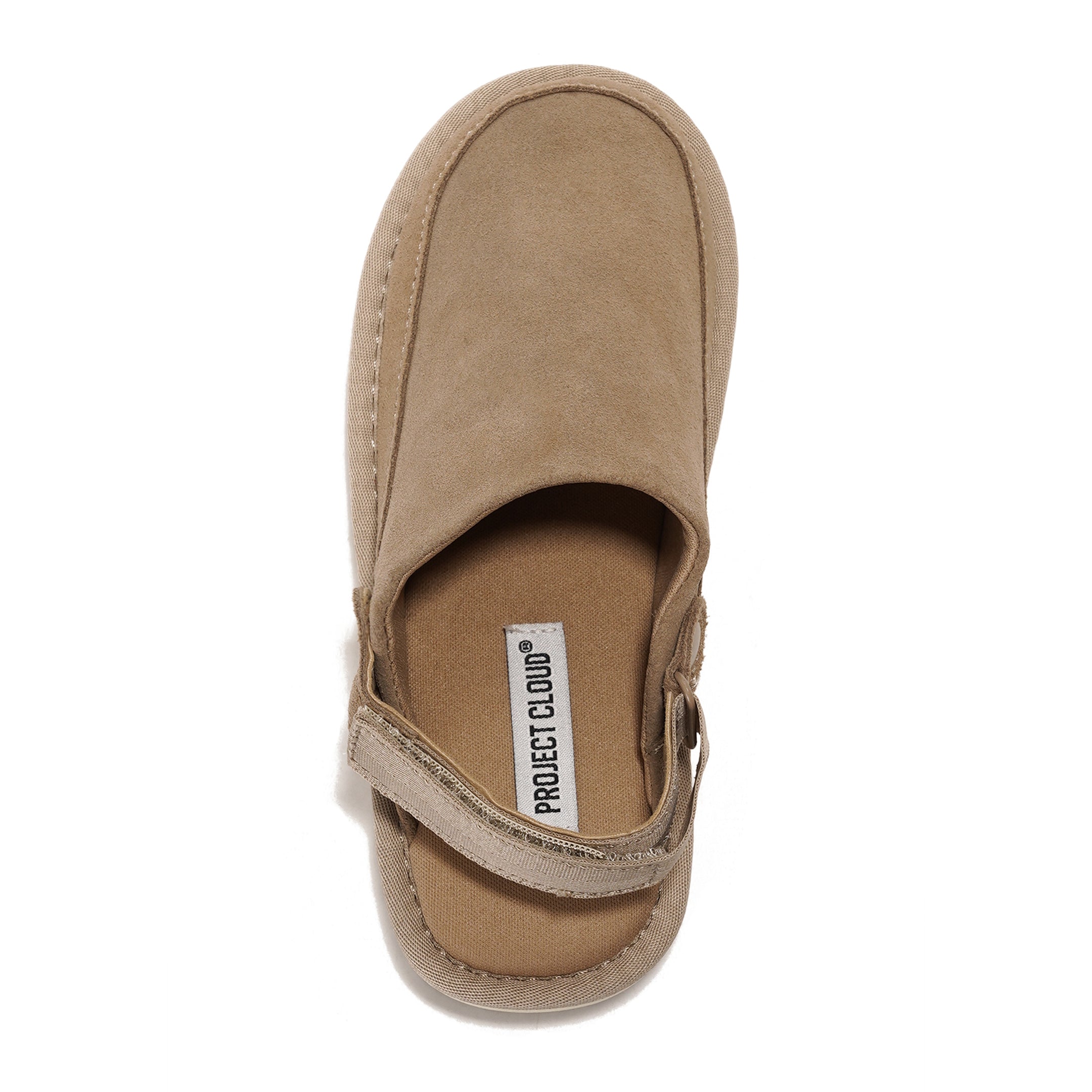 Project Cloud | "Little Goldstar" Kids Clogs with Back strap | Genuine Suede | Lightweight | Non-Slip