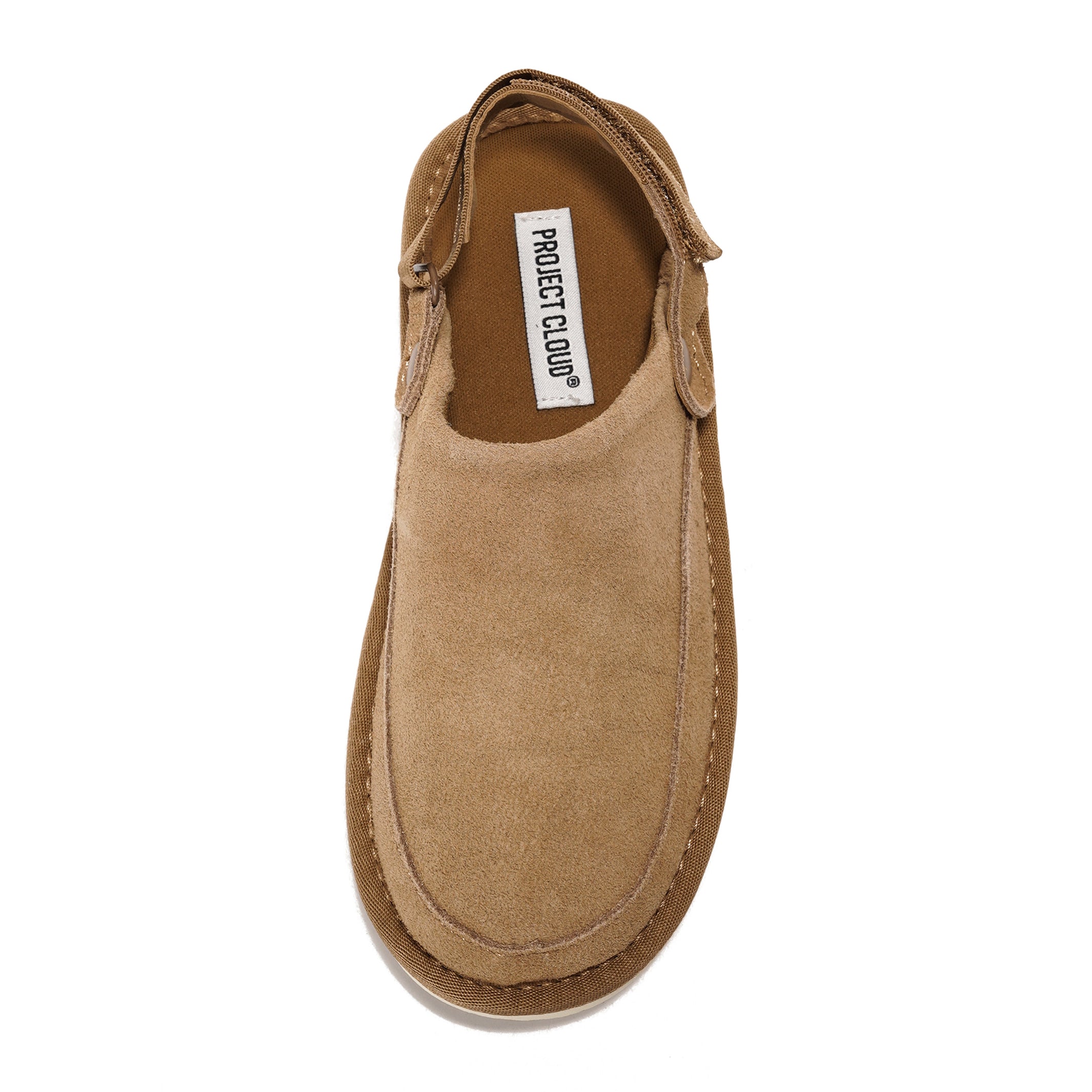 Project Cloud | "Little Goldstar" Kids Clogs with Back strap | Genuine Suede | Lightweight | Non-Slip
