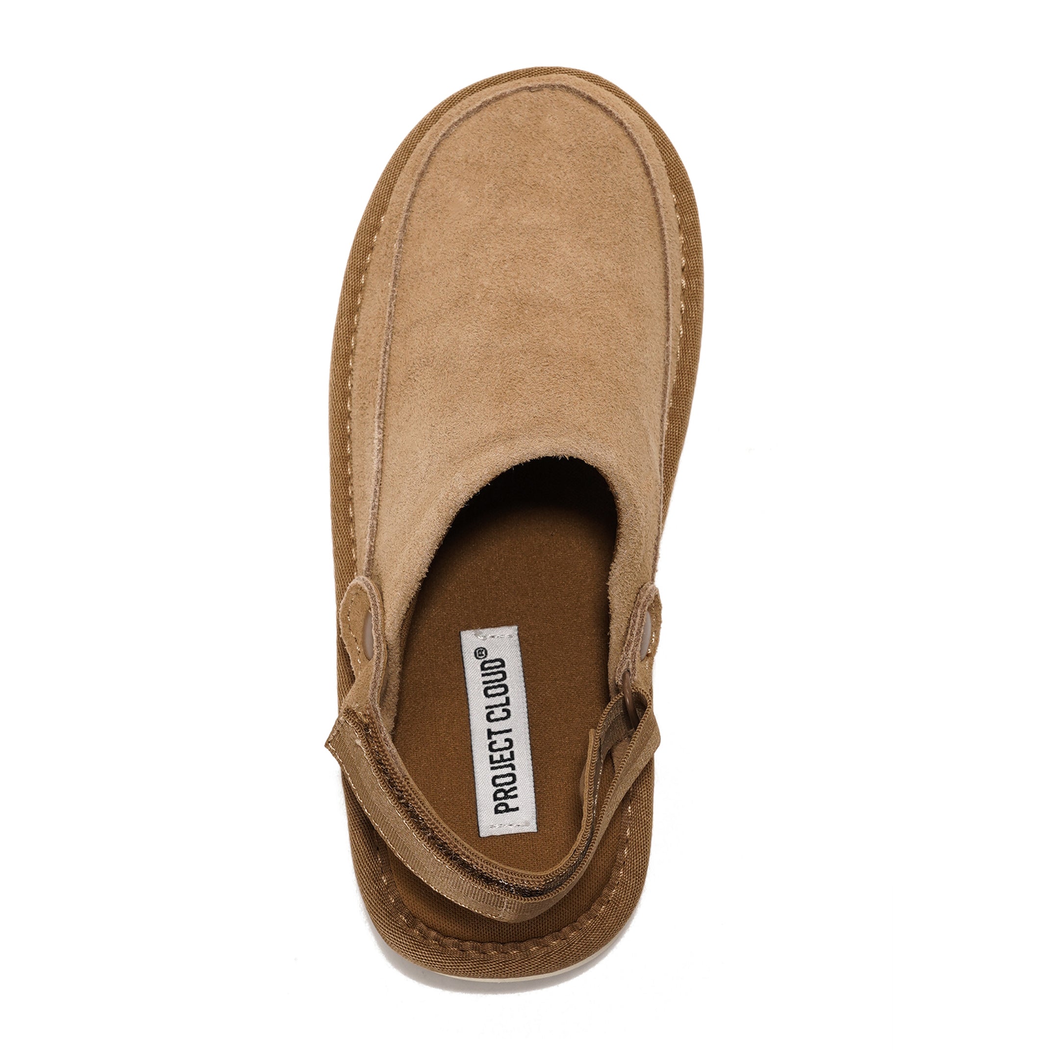 Project Cloud | "Little Goldstar" Kids Clogs with Back strap | Genuine Suede | Lightweight | Non-Slip