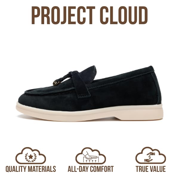 Project Cloud Kids Genuine Leather Girls Shoes Loafer | Memory Foam | Lightweight | Non-Slip - Little Iris - Project Cloud - Sandals -Shop Project Cloud premium footwear Now!