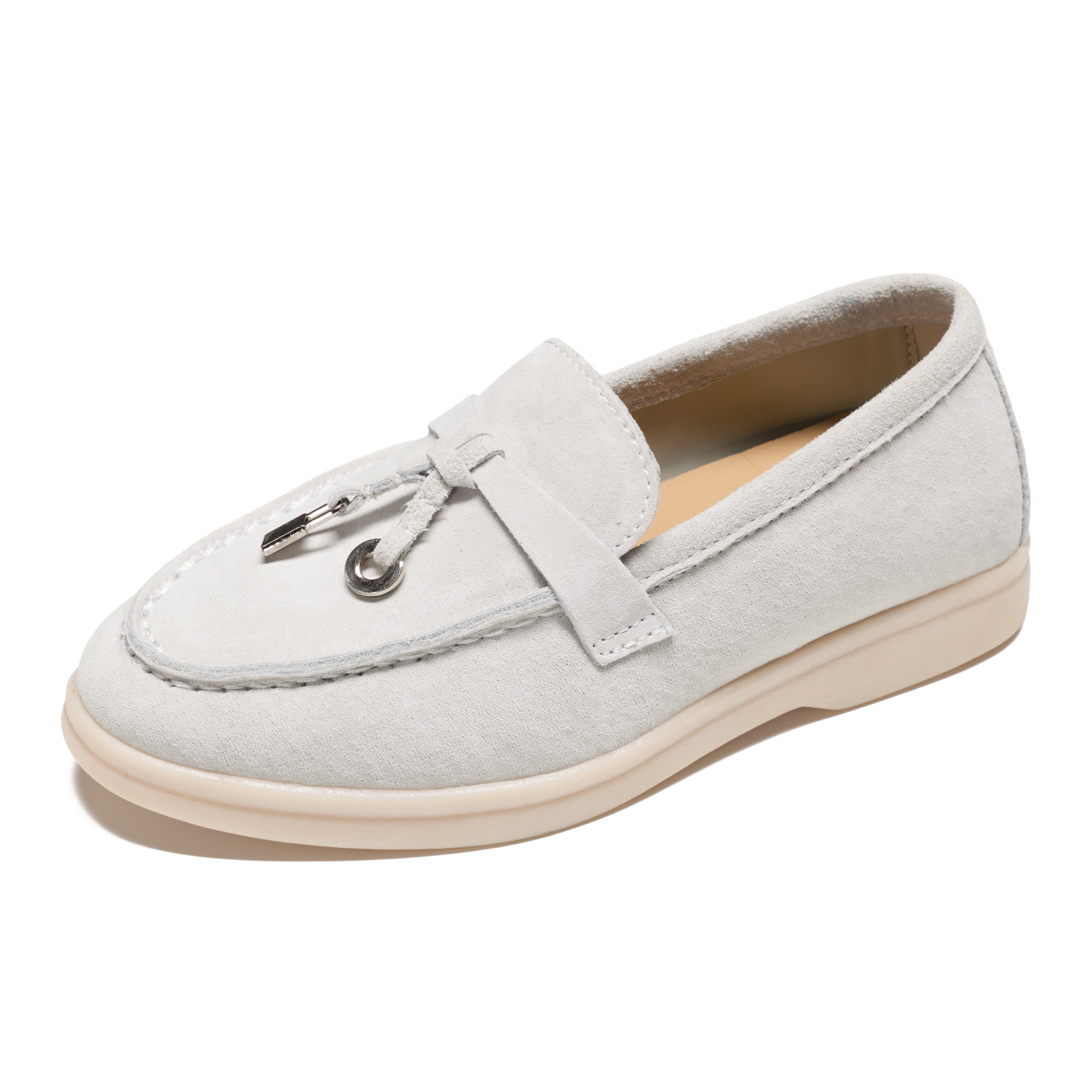 Project Cloud Kids Genuine Leather Girls Shoes Loafer | Memory Foam | Lightweight | Non-Slip - Little Iris - Project Cloud - Sandals -Shop Project Cloud premium footwear Now!