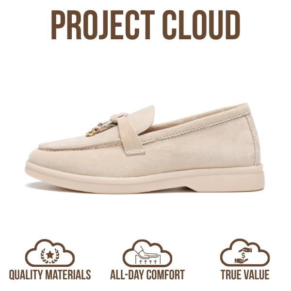 Project Cloud Kids Genuine Leather Girls Shoes Loafer | Memory Foam | Lightweight | Non-Slip - Little Iris - Project Cloud - Sandals -Shop Project Cloud premium footwear Now!