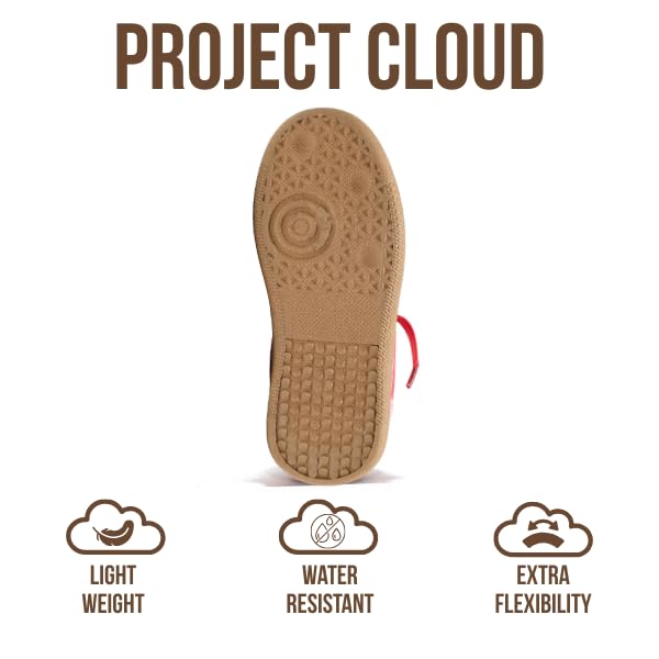 Project Cloud Kids | Lightweight Sneakers | Vegan Leather Upper | Memory Foam | Non-Slip - Little Irita