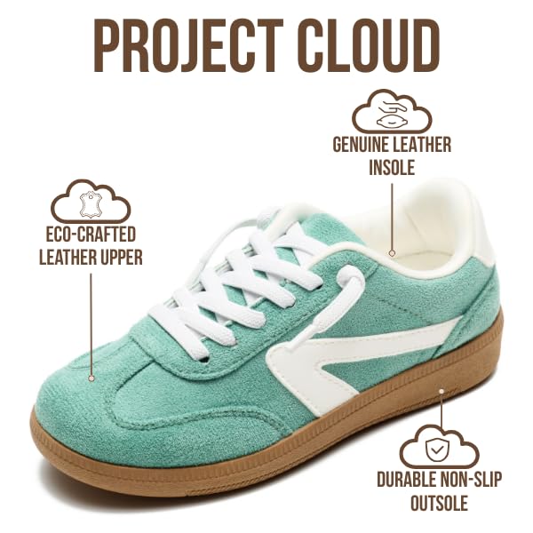Project Cloud Kids | Lightweight Sneakers | Vegan Leather Upper | Memory Foam | Non-Slip - Little Irita