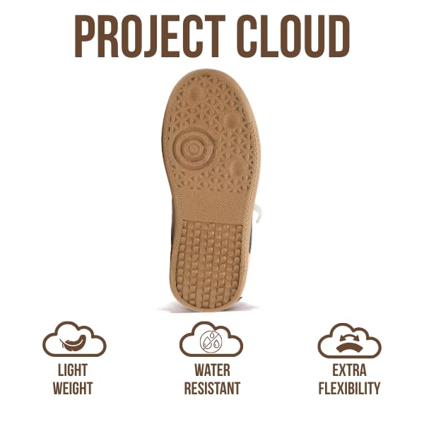 Project Cloud Kids | Lightweight Sneakers | Vegan Leather Upper | Memory Foam | Non-Slip - Little Irita