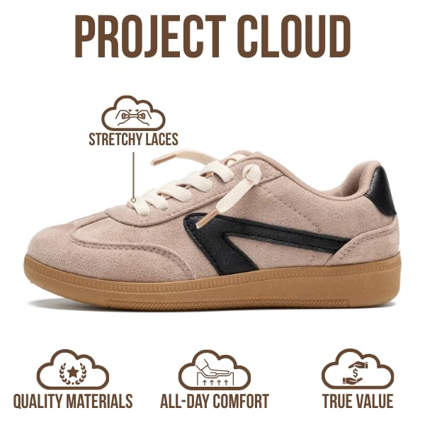Project Cloud Kids | Lightweight Sneakers | Vegan Leather Upper | Memory Foam | Non-Slip - Little Irita