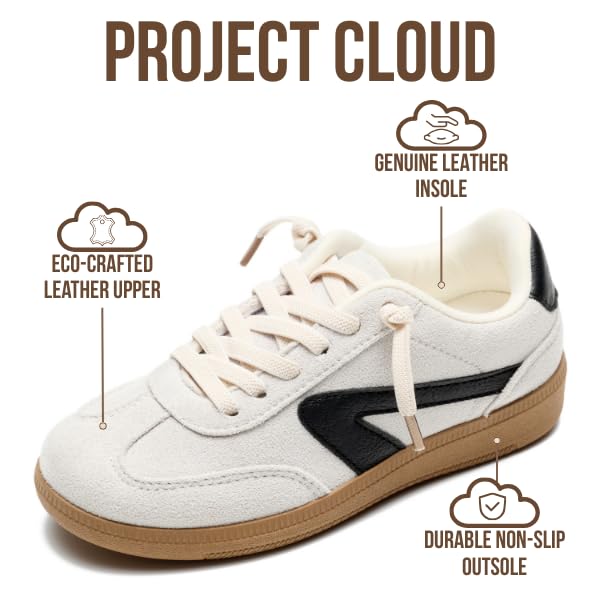 Project Cloud Kids | Lightweight Sneakers | Vegan Leather Upper | Memory Foam | Non-Slip - Little Irita