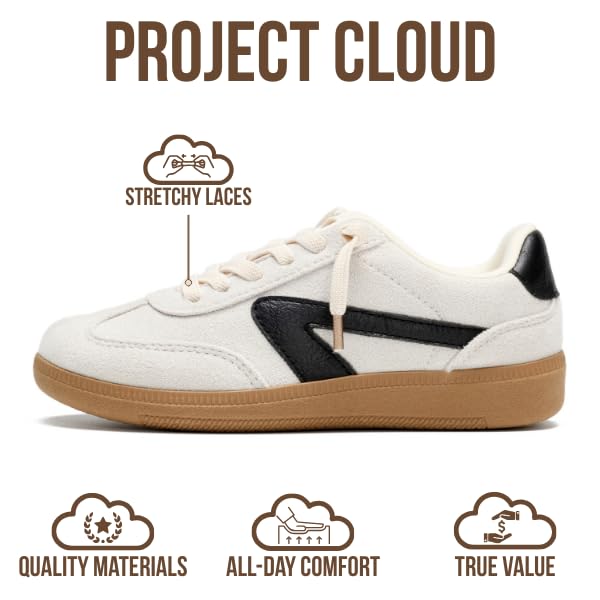 Project Cloud Kids | Lightweight Sneakers | Vegan Leather Upper | Memory Foam | Non-Slip - Little Irita