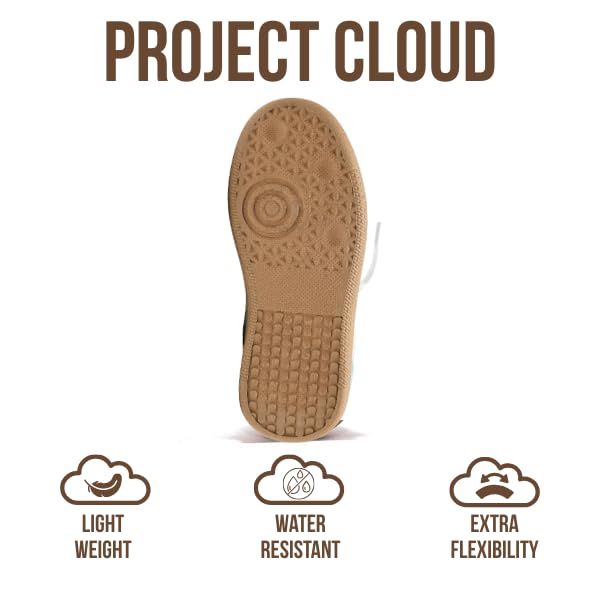 Project Cloud Kids | Lightweight Sneakers | Vegan Leather Upper | Memory Foam | Non-Slip - Little Irita