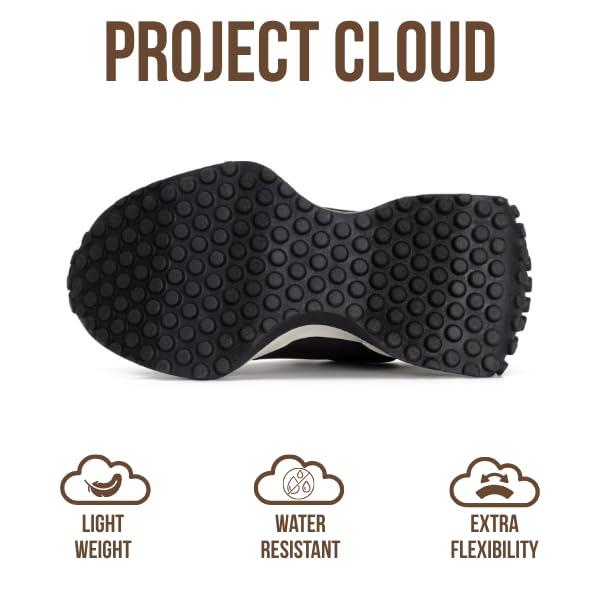 Project Cloud Shoes for Girls| Eco-Crafted Leather | Memory Foam | Lightweight Sneakers | Non-Slip - Little Lecco - Project Cloud - Sneakers -Shop Project Cloud premium footwear Now!