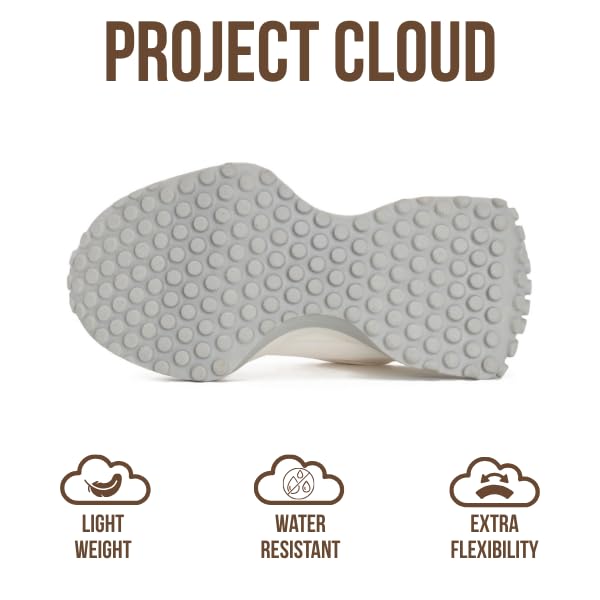 Project Cloud Shoes for Girls| Eco-Crafted Leather | Memory Foam | Lightweight Sneakers | Non-Slip - Little Lecco - Project Cloud - Sneakers -Shop Project Cloud premium footwear Now!