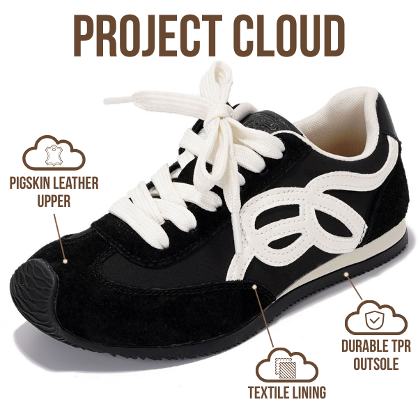 Project Cloud | "Little Lowy" Kids Sneakers | Memory Foam | Breathable | Lightweight | Non-Slip