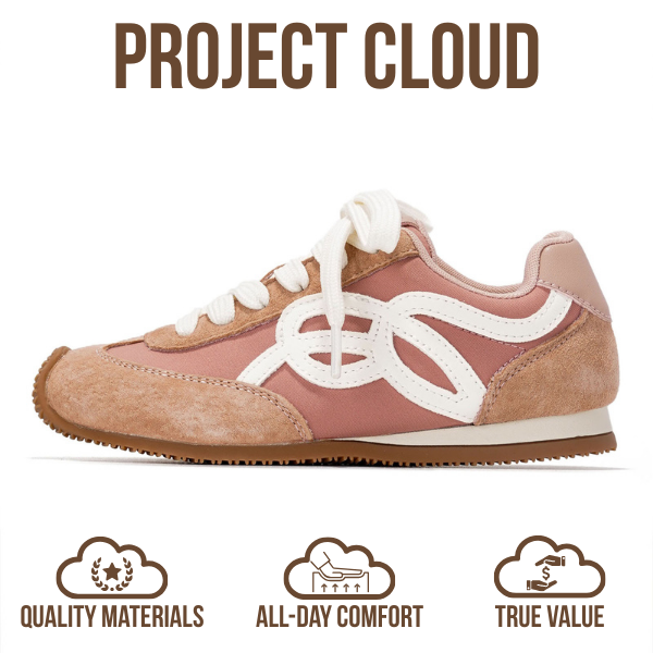 Project Cloud | "Little Lowy" Kids Sneakers | Memory Foam | Breathable | Lightweight | Non-Slip